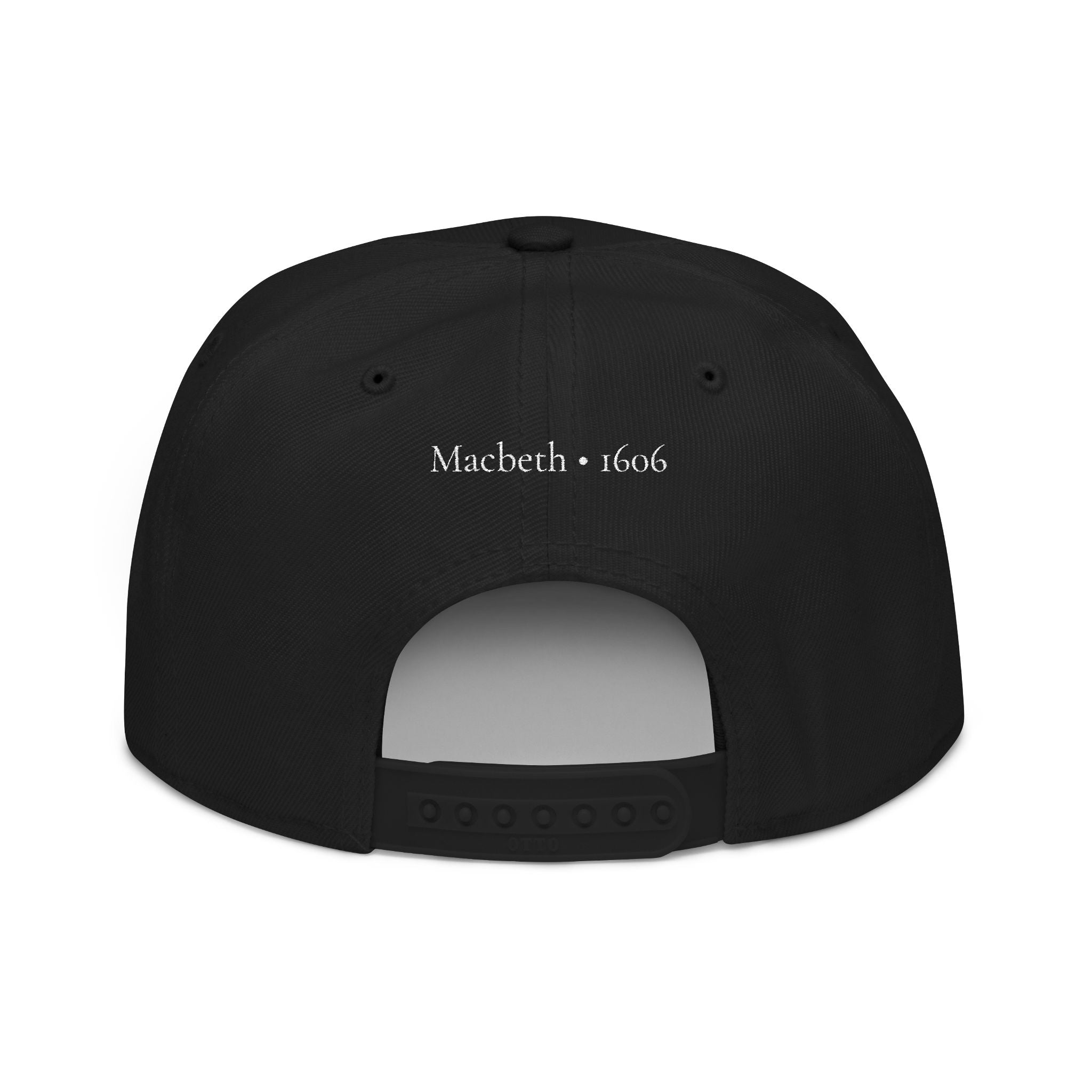 FIRST WORDS No. 001: ASSASSINATION Snapback Hat Macbeth  1606