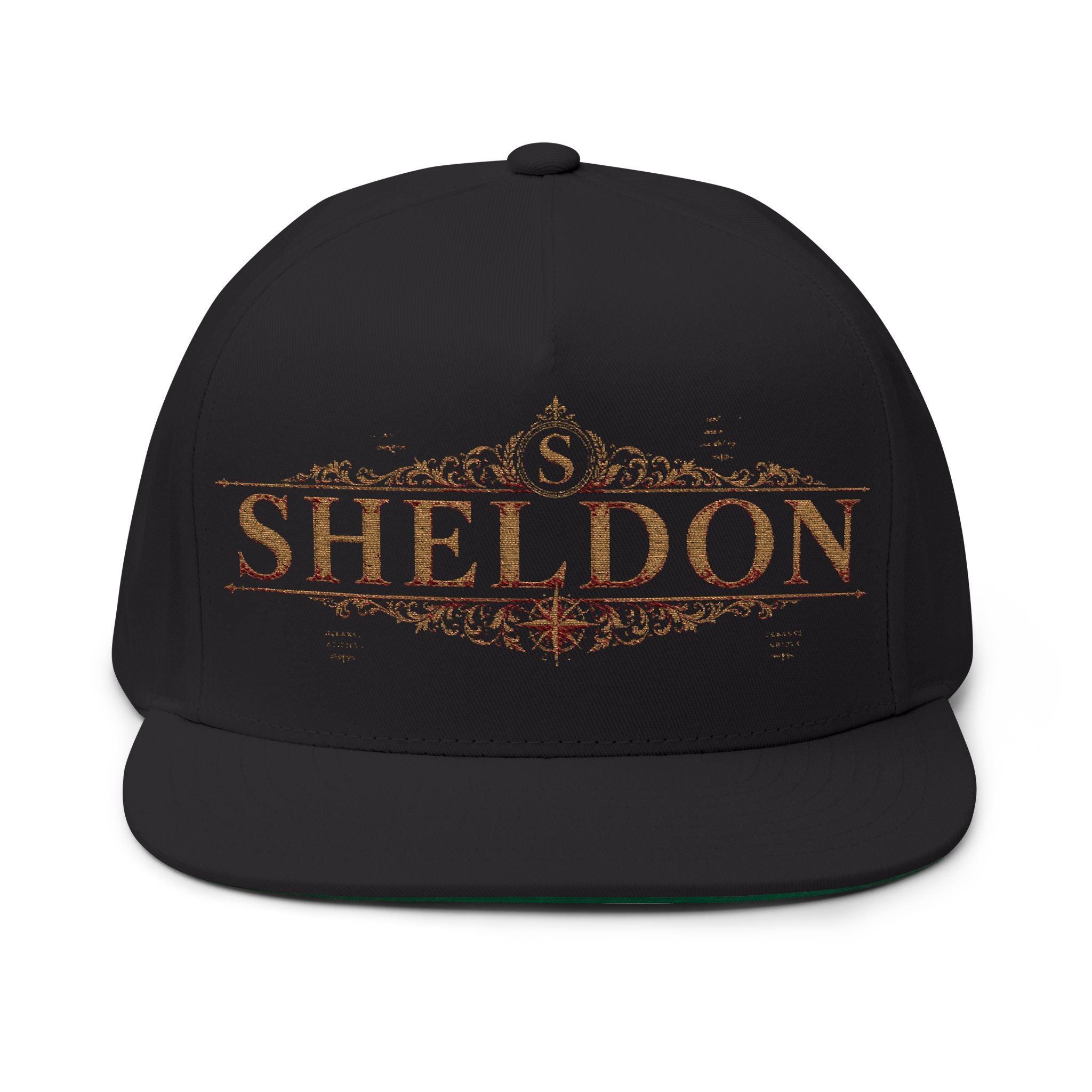 Flat Bill Cap (Embroidery)