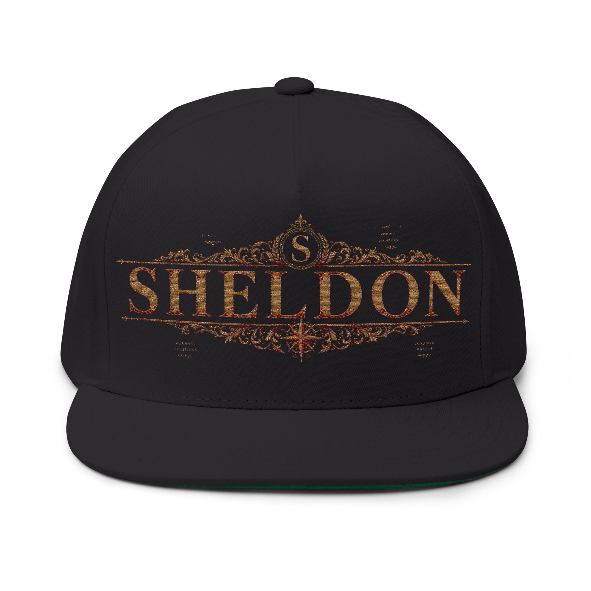 Flat Bill Cap (Embroidery)